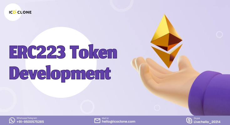 ERC223 Token Development Services | Create ERC223 Token