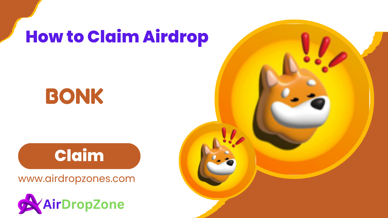 How to claim BONK airdrop ?